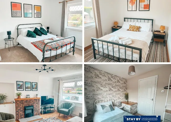 Staybynumbers - Spacious Three Bed House Royal Hillsborough